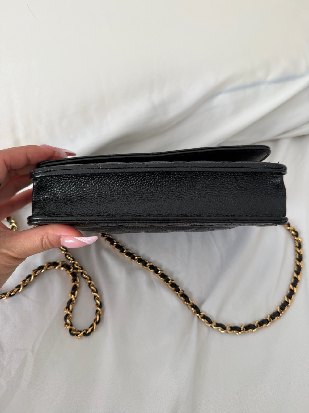 chanel wallet on chain gold hardware - Picture 5 of 10